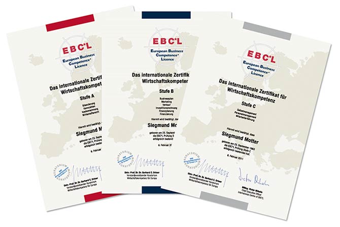 European Business Competence Licence