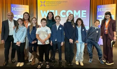 Наши ученици представиха иновативни проекти на Европейски форум за ЕдТех и Еразъм+