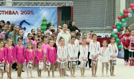 Златен медал за гимнастичките на ЧОУ „Образователни технологии“ от коледен турнир