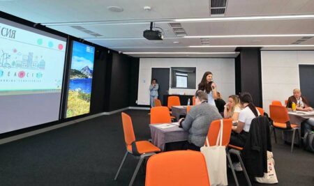 ЧОУ „Образователни технологии“ представи STEAM City на „Добрите практики на фокус 2026“